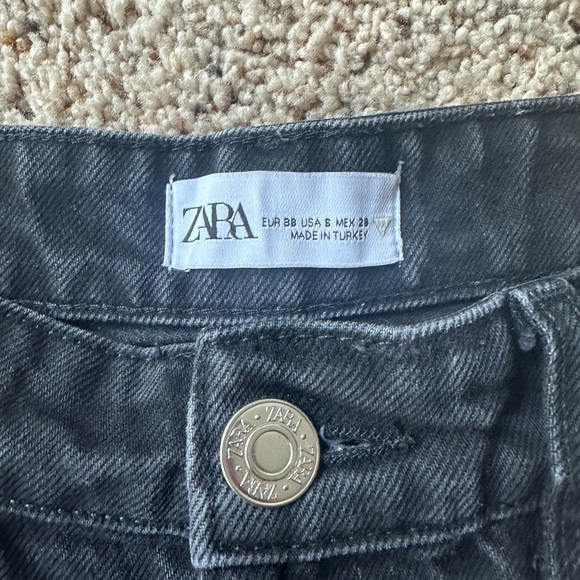 Ripped wide leg jeans-size 6 - Picture 5 of 6